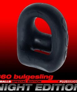 360 NIGHT EDITION cock+ball sling velvet smooth PLUS+silicone OXBALLS
