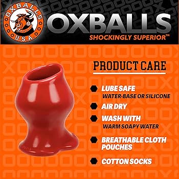 OXBALLS ball stretcher care and cleaning guide - platinum silicone maintenance