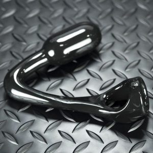 ASS-X rubbery buttplug+cocksling combo asslock OXBALLS black