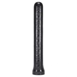 CHAMP 14" depth-penetrator DP strap-on OXBALLS LIQUID PLATINUM SILICONE BLACK