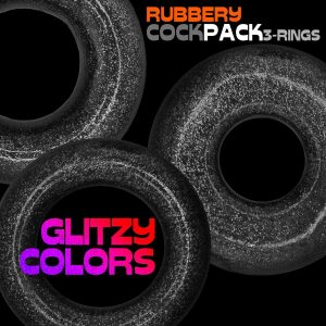 COCKPACK slim fuckring + fatty playring + cushy soft bulgering 3-pack cockring OXBALLS