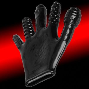 FINGER FUCK hole-banger IS BACK! stretchy rubbery finger dicks each a different texture, FITS any size hand OXBALLS black