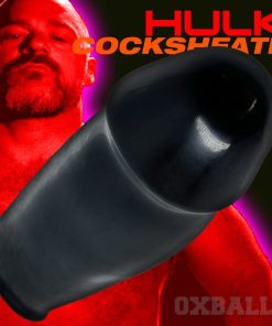 HULK the hugest thickest monster adjustFIT rubbery cocksheath OXBALLS