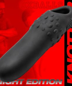 KNOTTER velvety swelled adjust-fit sheath plus+SILICONE™ special edition NIGHT