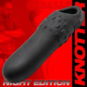 KNOTTER velvety swelled adjust-fit sheath plus+SILICONE™ special edition NIGHT