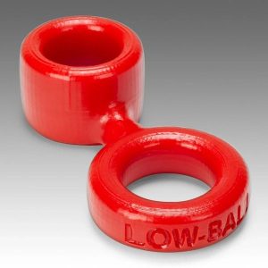 LOWBALL spring-tug ballstretcher+cockring OXBALLS LIQUID PLATINUM SILICONE