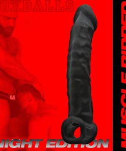 MUSCLE RIPPED inner ribbed velvet-smooth cocksheath plus+SILICONE™ special edition NIGHT
