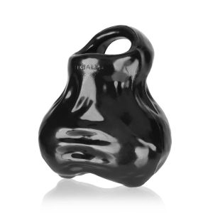 NUTTER cocksling+veiny ball-bag rubber nut sack OXBALLS