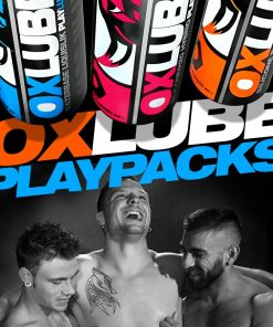 OXLUBE PLAYPACK & MAXPACKS: 3-pack: bottle SILICONE + bottle HYBRID + bottle WATERBASE...all three 50% OFF