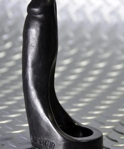 PENETRATOR slim DP strap-on OXBALLS LIQUID PLATINUM SILICONE black