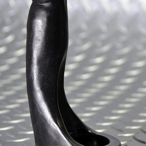 PENETRATOR slim DP strap-on OXBALLS LIQUID PLATINUM SILICONE black