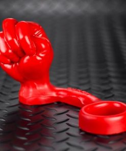 PUNCH fistplug with cockring asslock OXBALLS LIQUID PLATINUM SILICONE