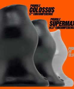 SUPERMAX + COLOSSUS pigholes...the new big one's OXBALLS black
