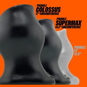 SUPERMAX + COLOSSUS pigholes...the new big one's OXBALLS black