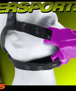 WATERSPORT ergo-fit urinal strap-on GLOSSY RUBBERY gag OXBALLS 62% off HOT PINK
